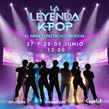 Cartel de La Leyenda K-Pop - Musicales en Capitol Gran Vía Madrid