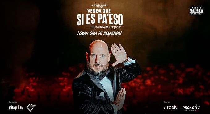 Imagen de AndrÃ©s Parra - Venga Que Si Es Pa'Eso - Otros en Gran Teatro Caixabank Principe PÃ­o