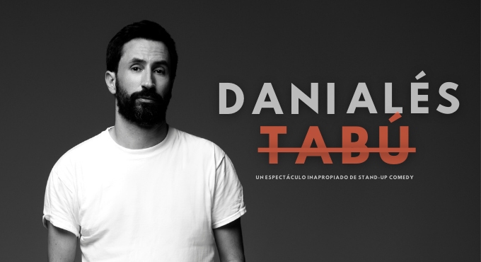 Cartel de TabÃº - Dani AlÃ©s - Otros en La Sala by Lastcrit Comedy Club