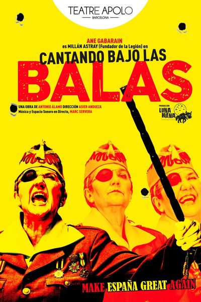 Cartel de Cantando Bajo las Balas - Otros en Teatro Apolo de Barcelona
