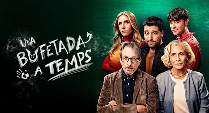 Cartel de Una Bufetada a Temps - Barcelona - Otros en Teatre Goya