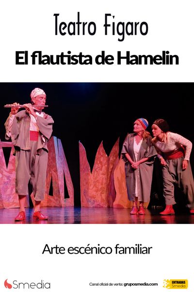 Cartel de El flautista de Hamelin - Otros en Teatro FÃ­garo