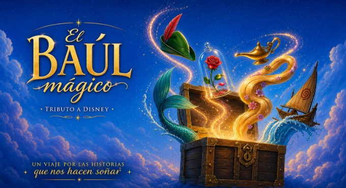 Cartel de El BaÃºl MÃ¡gico - Tributo a Disney - Otros en Teatro Marquina