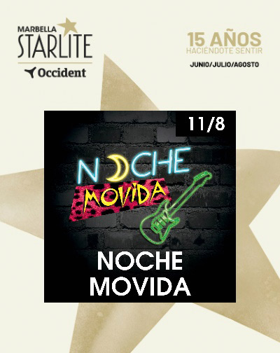 Cartel de Noche Movida - Starlite Occident 2026 - Otros en Starlite Festival