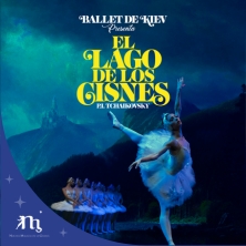 Cartel de El Lago De Los Cisnes - LA GRANJA DE SAN ILDEFONSO - Ballet en Real Fábrica de Cristales de La Granja