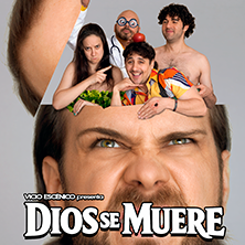 Cartel de Dios se muere - Comedia en Salto Escénico