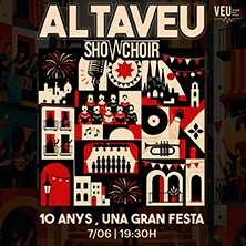 Cartel de Altaveu - 10 anys, una gran festa - Clásica en Teatre Condal