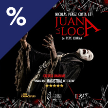 Cartel de Juana La Loca - Teatros Luchana - Drama en Teatros Luchana
