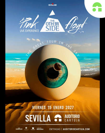 Cartel de Pink Floyd - The Other Side - Otros en Auditorio Cartuja