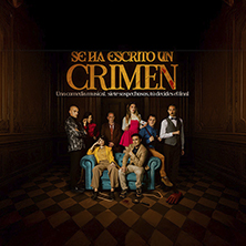 Cartel de Se ha escrito un crimen - Madrid - Comedia en Teatro Marquina