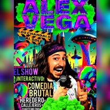 Cartel de Los Chándals al Sol - Álex Vega - Teatro de las Aguas - Monólogos en Teatro de las Aguas