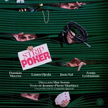 Cartel de Strip Poker - Comedia en Teatro de las Aguas