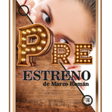 Cartel de Pre estreno - Comedia en Salto Escénico