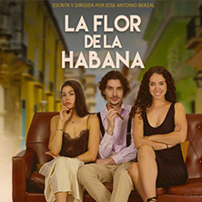 Cartel de La flor de la habana - Comedia en Teatro de las Aguas