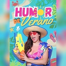 Cartel de Humor de verano - Monólogos en Collage Burlesque