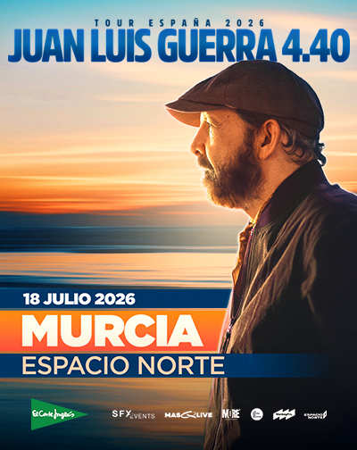 Cartel de Juan Luis Guerra 4.40 - Murcia - Otros en Espacio Norte