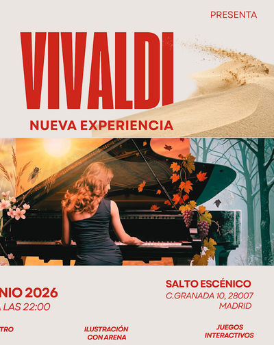 Cartel de VIVALDI - Nueva Experiencia - Otros en Salto Escénico