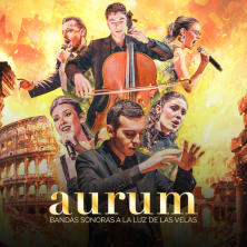 Cartel de Aurum - Bandas sonoras a la luz de las velas - Valladolid - Otros conciertos en Teatro Carrión