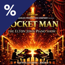 Cartel de Rocket Man - The Elton John Piano Show - Otros en Teatros Luchana