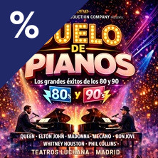 Cartel de Duelo de pianos - Grandes éxitos de los 80 y 90 - Otros en Teatros Luchana