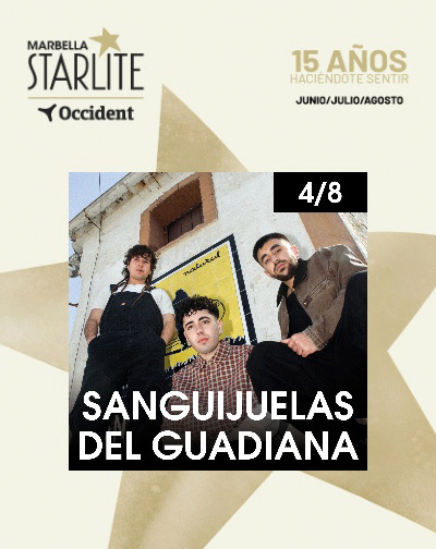 Cartel de Sanguijuelas del Guadiana - Starlite Occident 2026 - Otros en Starlite Festival