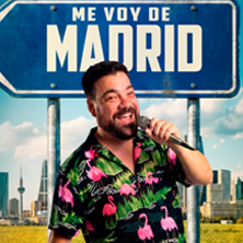 Cartel de Me voy de Madrid - Jesús Arenas - Monólogos en Soho Club