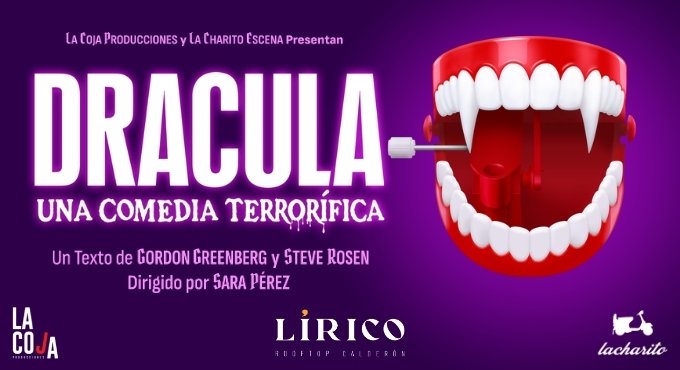 Cartel de Drácula, una comedia terrorífica - Otros en Rooftop Lírico