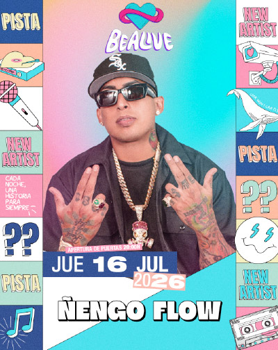 Cartel de BeAlive Feat ÑENGO FLOW - Otros en Live Punta Umbría