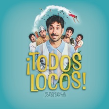 Cartel de ¡Todos Locos! Un monólogo sobre salud mental de Jorge Santos - Albacete - Monólogos en Sala Sideral