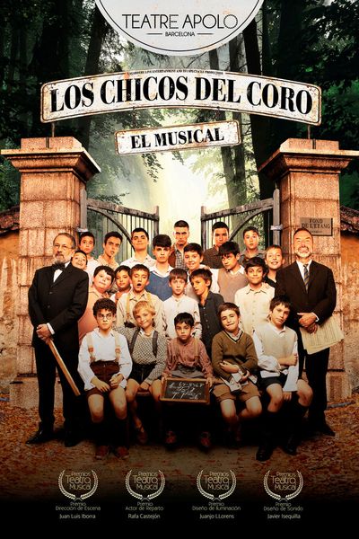 Cartel de Los chicos del coro - El Musical - Barcelona - Otros en Teatro Apolo de Barcelona