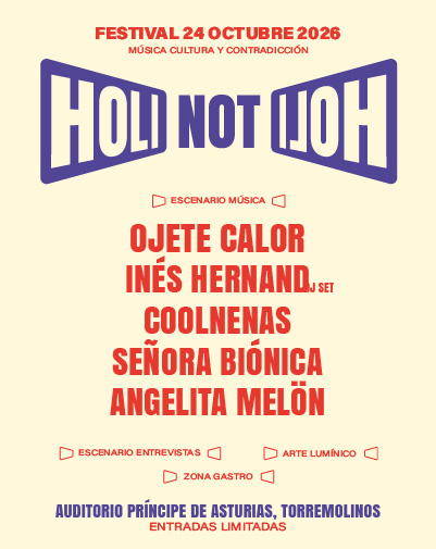 Cartel de Holi Not Holi - Otros en Auditorio Municipal Príncipe de Asturias