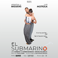 Cartel de El submarino - Madrid - Comedia en Teatro Muñoz Seca