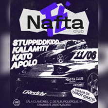 Cartel de NAFTA Club FE - 13 en Sala Clamores
