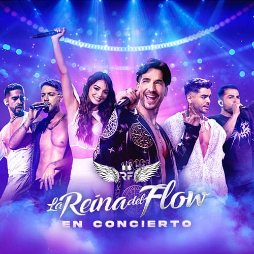 Cartel de La Reina del Flow en Canarias - Pop & Rock en Parque Marítimo Santa Cruz