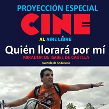 Cartel de Cine "Quién llorará por mí" - Proyecciones en Libertonia Producciones AIE