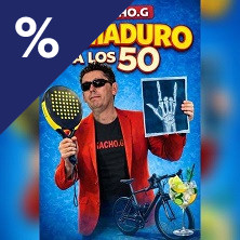 Cartel de NACHO.G- Inmaduro a los 50 - Monólogos en La Butaca Amarilla