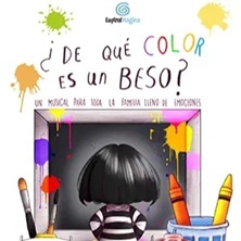 Cartel de ¿De qué color es un beso? - Musical infantil en  Sala Galileo Galilei