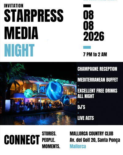 Cartel de Starpress Media Night 2026 - Otros en Mallorca Country Club