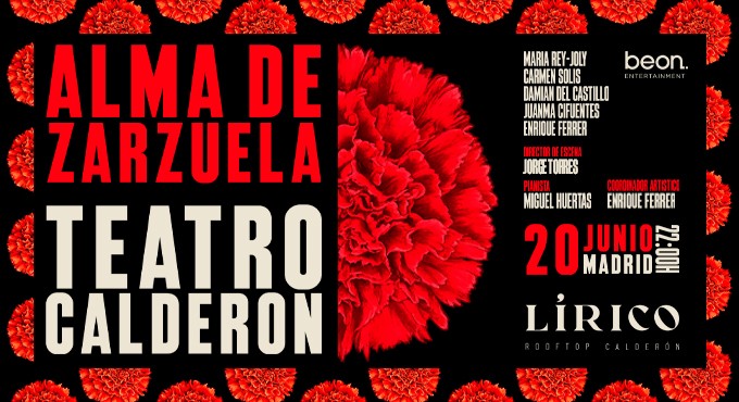 Cartel de Alma de Zarzuela - Otros en Rooftop Lírico