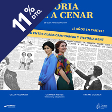 Cartel de Victoria viene a Cenar - Otros en Teatros Luchana