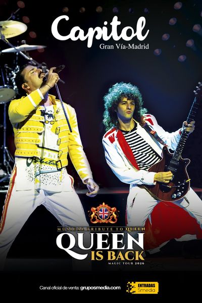 Cartel de Legendfest - Queen is Bacck - Otros en Capitol Gran Vía Madrid