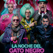 Cartel de La noche del gato negro - Otros en Teatro Lara - Sala Cándido Lara