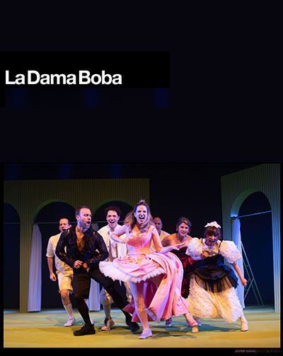 Cartel de La Dama Boba - Las Noches del Fonseca - Otros en Claustro Colegio Fonseca