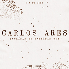 Cartel de Carlos Ares - Málaga - Pop en Sala París 15