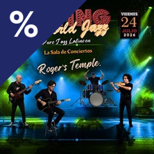 Cartel de Concierto Lating & Word Jazz - Otros en Sala Roger's Temple