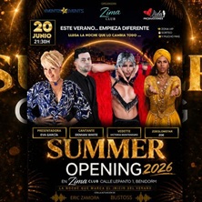 Cartel de Summer Opening - 13 en Zima Club Benidorm
