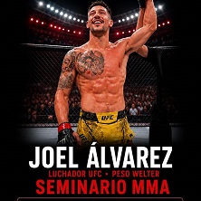 Cartel de Joel Álvarez - Seminario MMA - Otros en Academy MMA