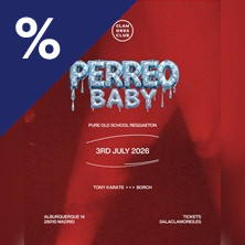Cartel de PERREO BABY: Tony Karate & Borch - 13 en Sala Clamores