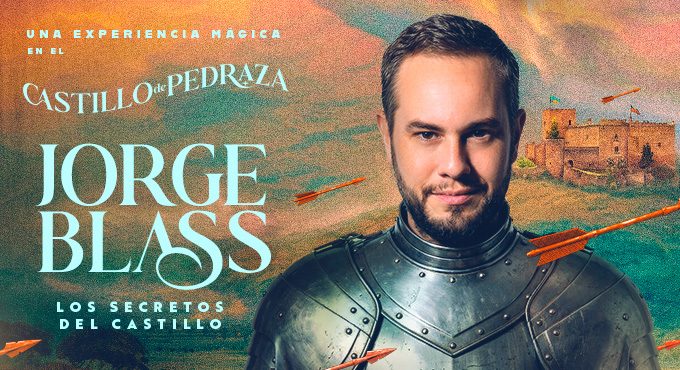 Cartel de Los Secretos del Castillo - Jorge Blass - Magia en Castillo de Pedraza