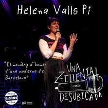 Cartel de Una Zillenial Desubicada - Helena Valls Pi - Monólogos en espai RANDOM